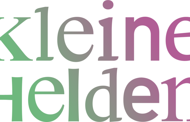 Logo Kleine Helden; Kindertheaterfestival Kulturfenster Heidelberg 