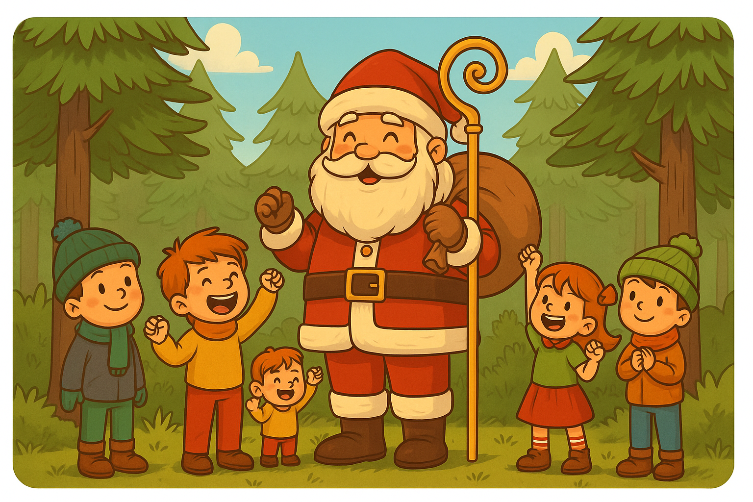 EINE KLEINE NIKOLAUSFEIER IM WALD | Ü6