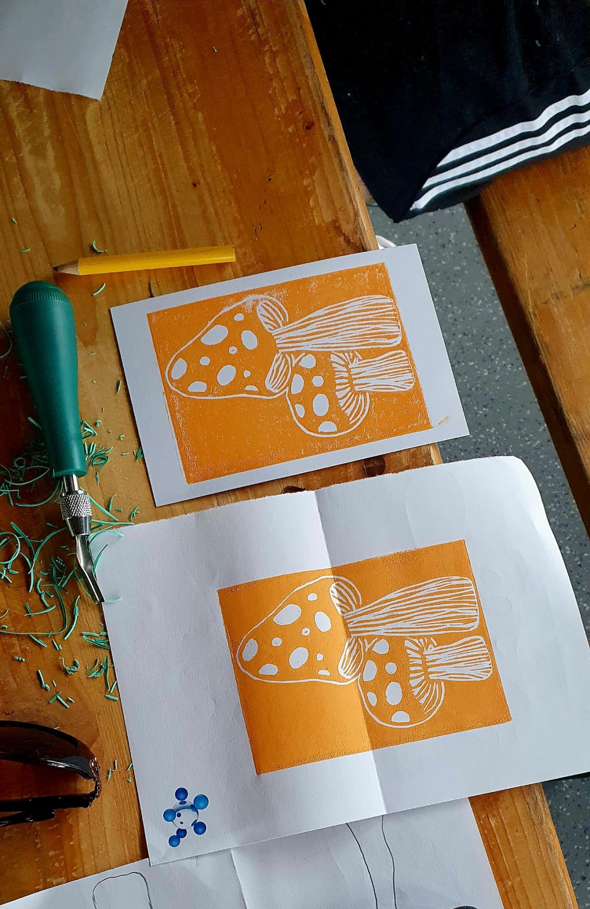 LINOLDRUCK WORKSHOP | AB 10 JAHREN