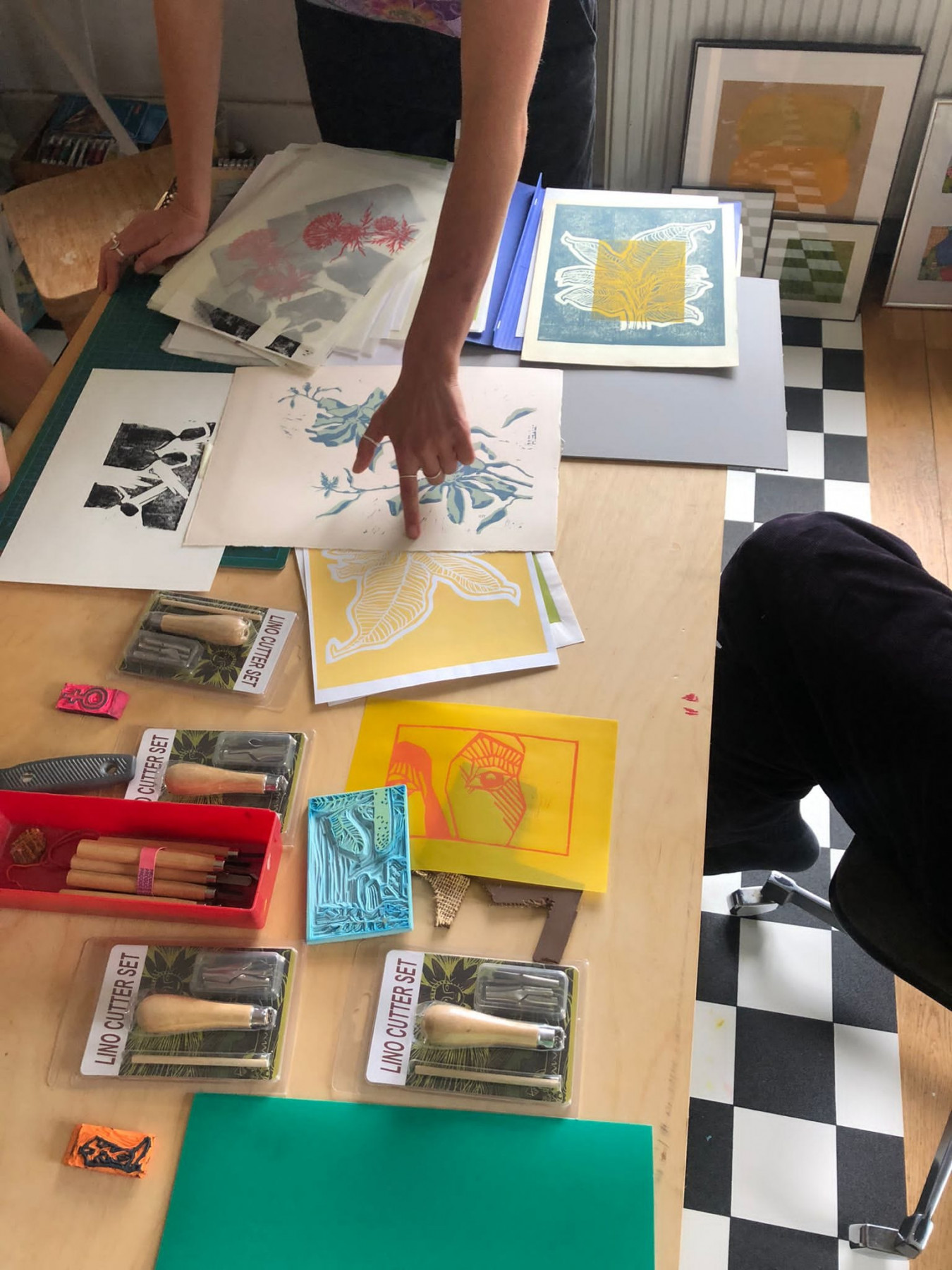 LINOLDRUCK WORKSHOP | AB 18 JAHREN