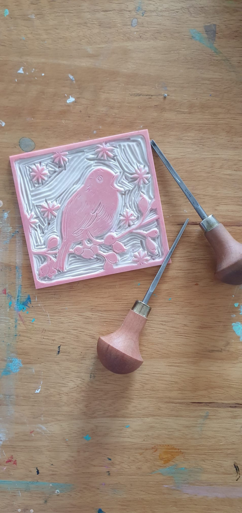 LINOLDRUCK WORKSHOP - WEIHNACHTSSPECIAL | AB 10 JAHREN