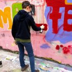 Offener Streetart & Graffiti Treff im Kulturfenster Heidelberg; Bild Sprayer 