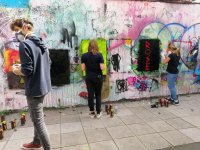Offener Streetart & Graffiti Treff im Kulturfenster Heidelberg; Bild Sprayer:innen 